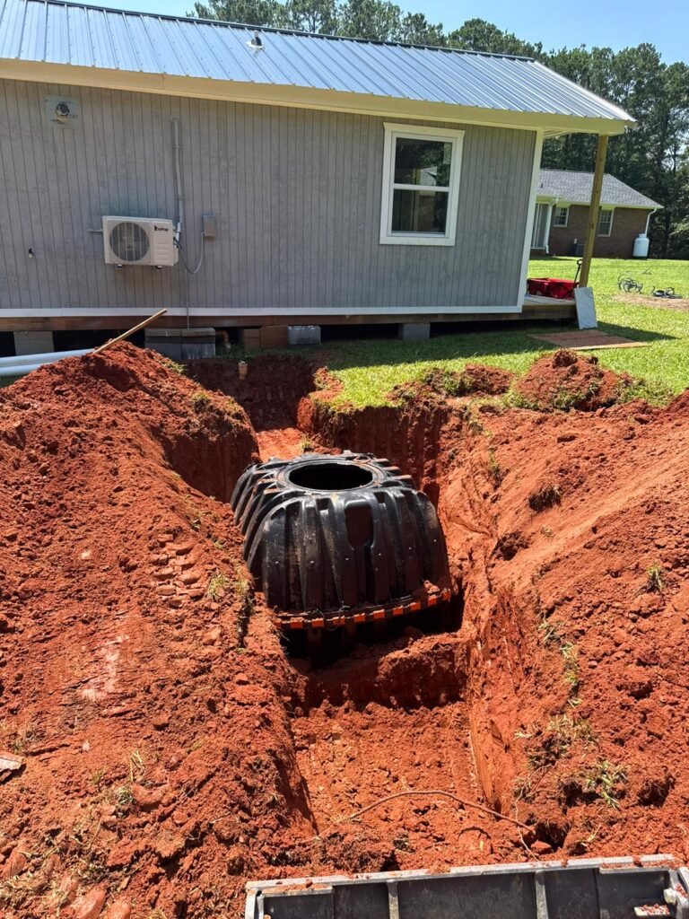 Tiny Home Septic System Install IMG