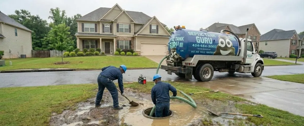 best septic pumping company in Lawrenceville GA