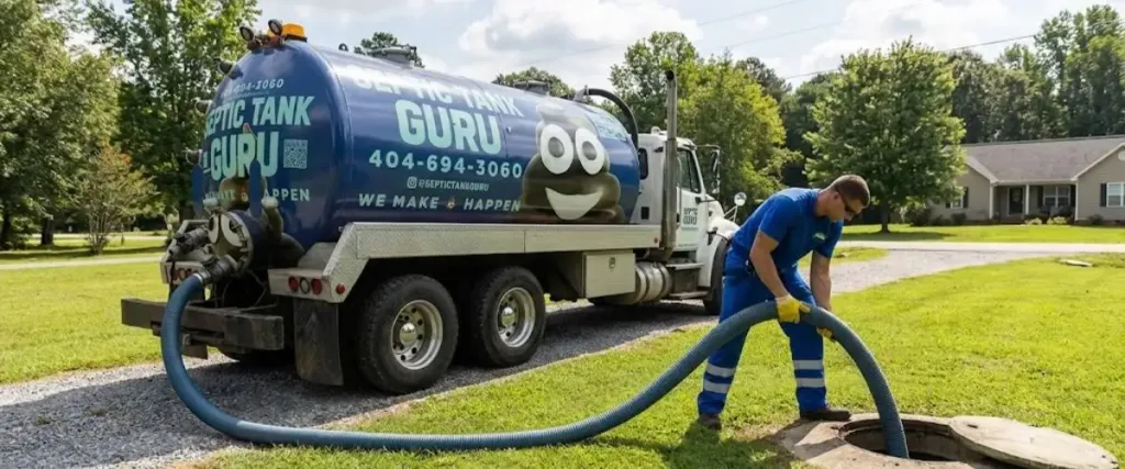 Atlanta Georgia Homeowner’s Septic Tank Pumping Guide(Costs, Signs & Service ) 1 Septic Tank Pumping