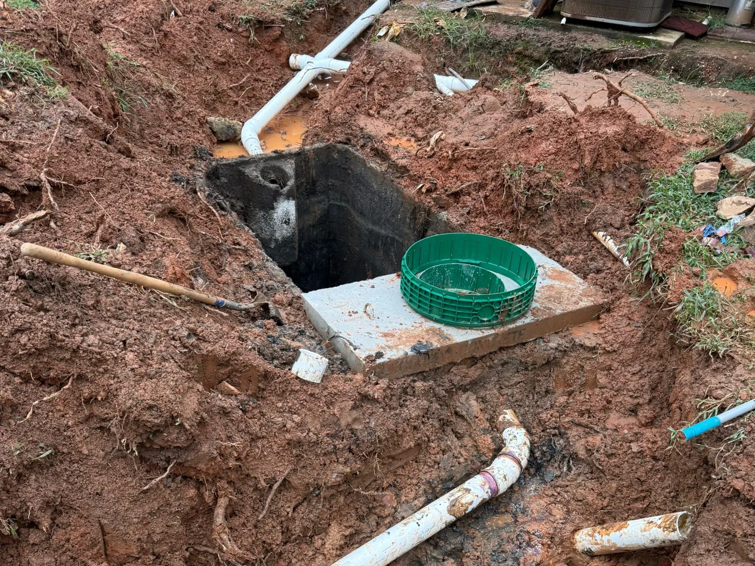 Drainfield failure signs